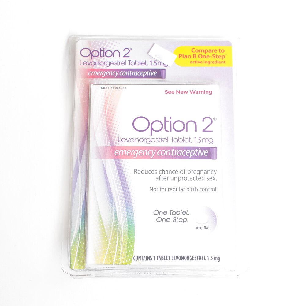 Option 2, Emergency Contraceptive